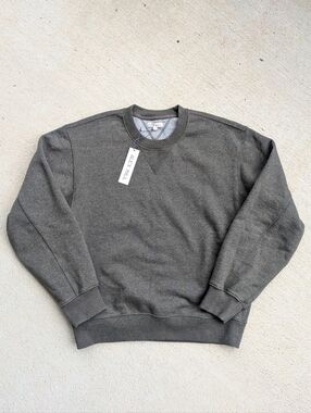 NWT Alex Mill Marlon Cotton Fleece Crewneck Sweatshirt